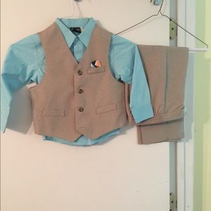 Boys 3 piece dress set